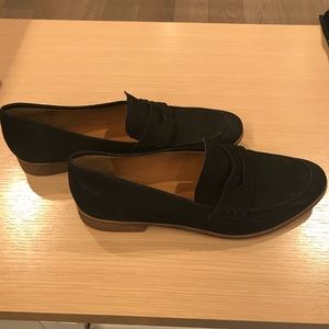 Franco Sarto Black Loafers